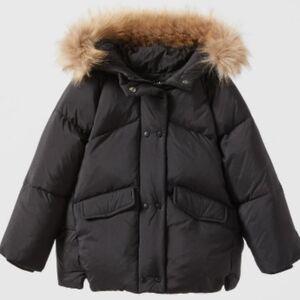 Zara SZ4-5 Black Winter Coat